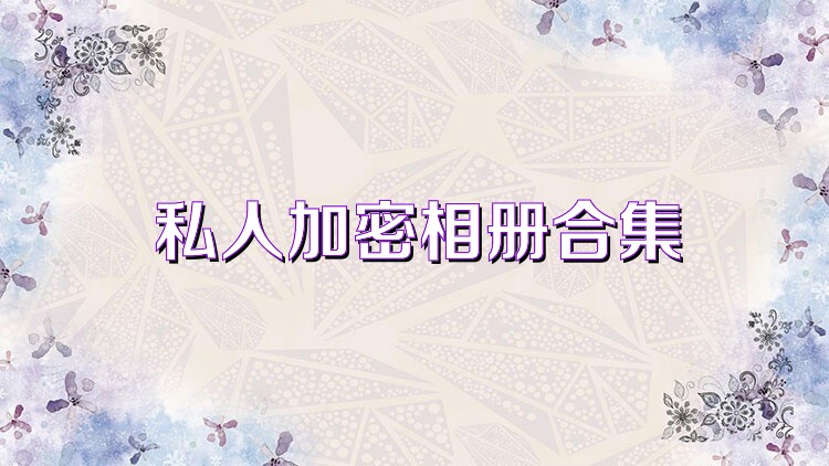 私人加密相册合集