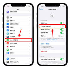 iPhone下载软件时如何设置面容识别