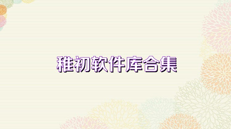 稚初软件库合集