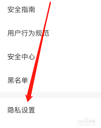 伊对如何设置隐私
