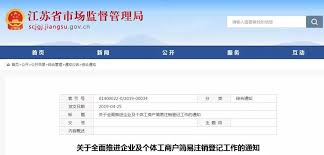 江苏税务如何注销