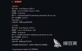 暗区突围无限最低配置是多少