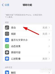 iPhone旁白声音在哪里开启
