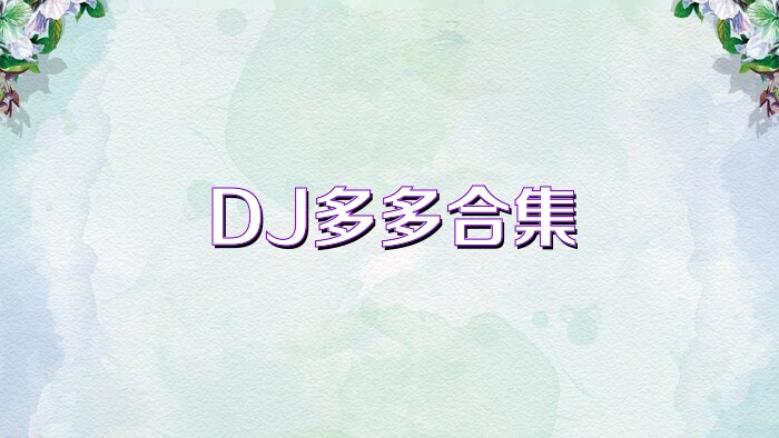 DJ多多合集