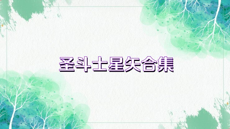 圣斗士星矢合集
