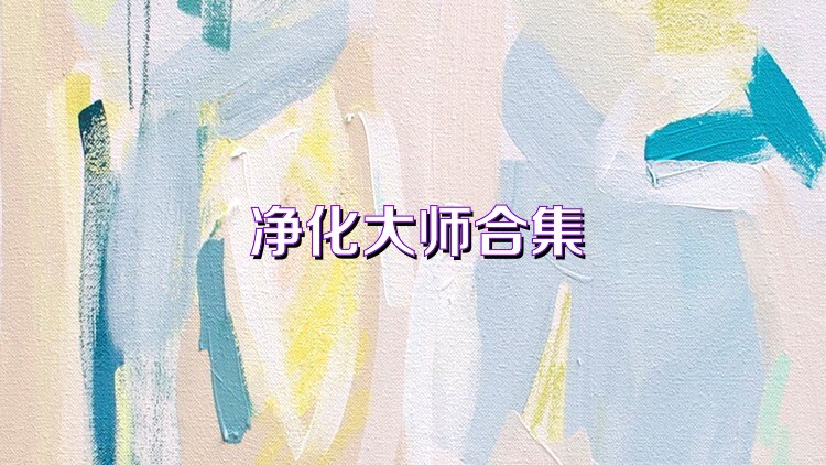 净化大师合集