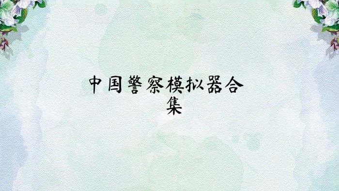 中国警察模拟器合集