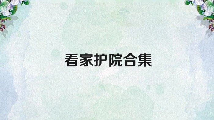 看家护院合集