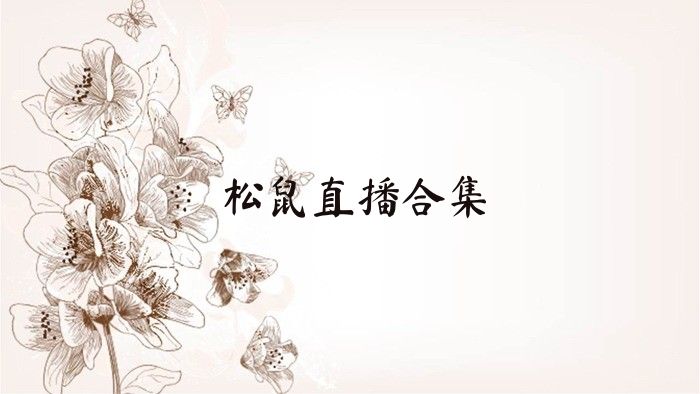 松鼠直播合集