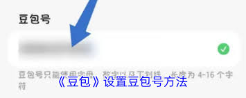 豆包app如何设置个人豆包号