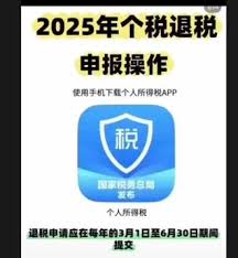 2025年个人所得税如何申请退税全攻略