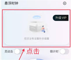 大麦网悬浮时钟如何设置