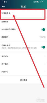 爱奇艺体育如何修改密码