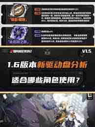 绝区零1.6新驱动盘有哪些