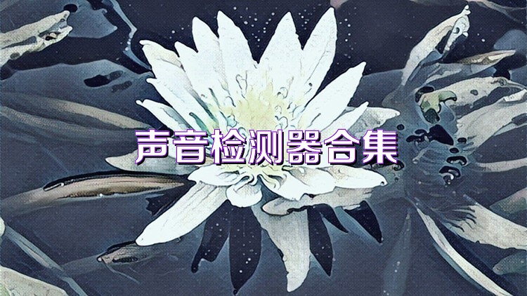 声音检测器合集