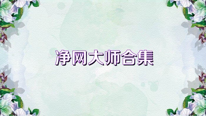 净网大师合集