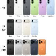 iPhone17pro有哪几种配色