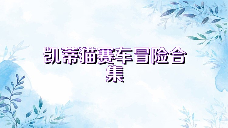 凯蒂猫赛车冒险合集