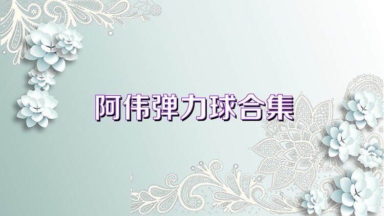 阿伟弹力球合集