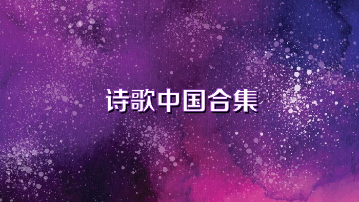 诗歌中国合集