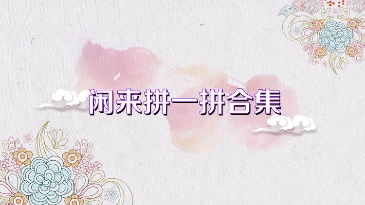闲来拼一拼合集