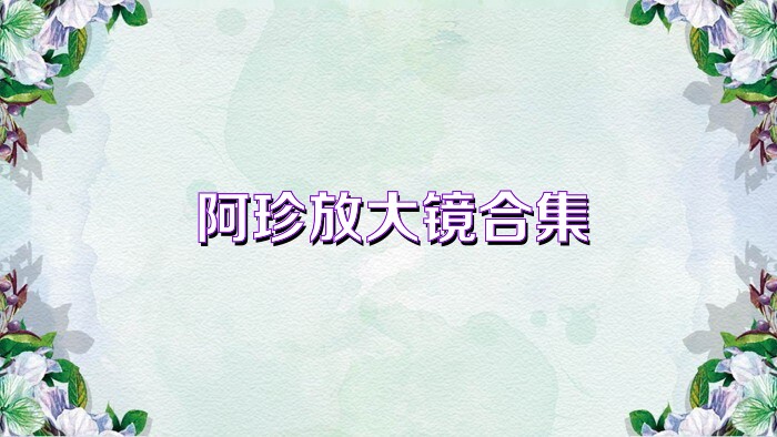 阿珍放大镜合集