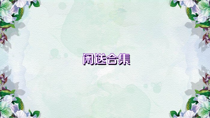 闲送合集