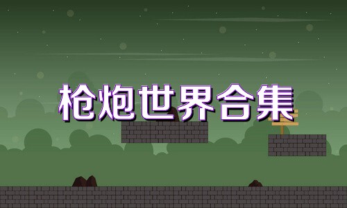 枪炮世界合集