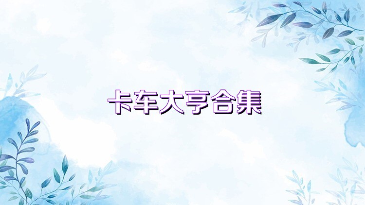 卡车大亨合集